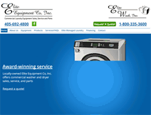 Tablet Screenshot of eliteequipment.com